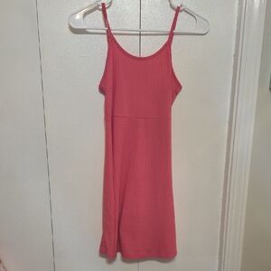 Pink Casual Kids Dress